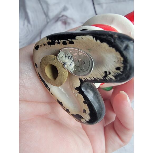 1950s Vintage Salt Pepper Shakers NAPCO Santa & Mrs. Claus Bell Ringers - Picture 12 of 14